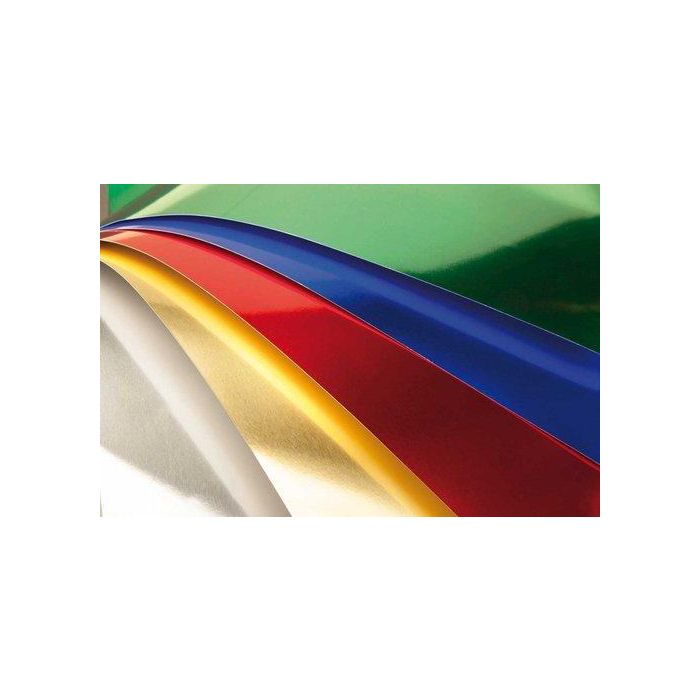 Cartulina Metalizada 50X65 Cm Sadipal 225G Verde Paquete De 10