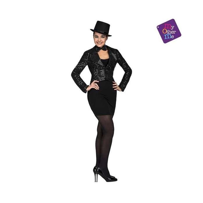 Disfraz chaqué show woman negro talla m-l 1 Disfraz chaqué show woman negro talla m-l 1