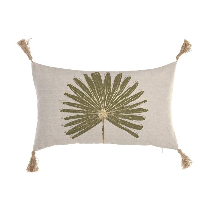 Cojin Boho DKD Home Decor Natural Verde 50 x 30 cm (2 Unidades) 0 Cojin Boho DKD Home Decor Natural Verde 50 x 30 cm (2 Unidades) 0