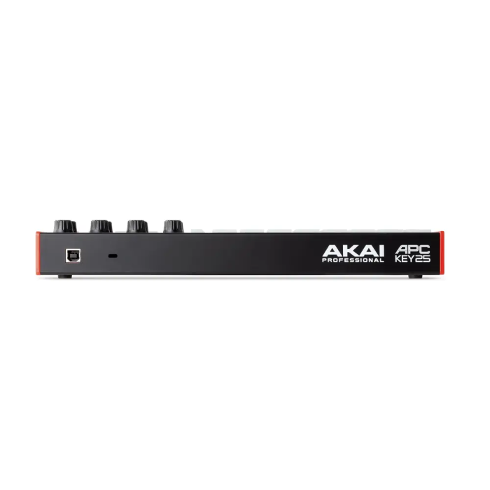 AKAI PRO Teclado Controlador Key25 Mkii para Ableton Live con 25 Miniteclas Sensibles a la Velocidad y Almohadillas RGB 2