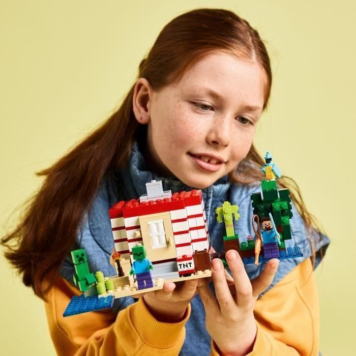 LEGO 21275 Minecraft Jungle TNT House - Set de Construcción de Ladrillos para Aventuras Creativas, para Niñas de 8 Años 3 LEGO 21275 Minecraft Jungle TNT House - Set de Construcción de Ladrillos para Aventuras Creativas, para Niñas de 8 Años 3