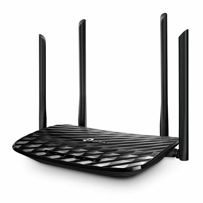 TP-Link Archer C6 V2 Router Inalámbrico AC1200 1200Mbps Wi-Fi 5 Doble Banda 2.4/5GHz MU-MIMO 4 Antenas Gigabit WPA3