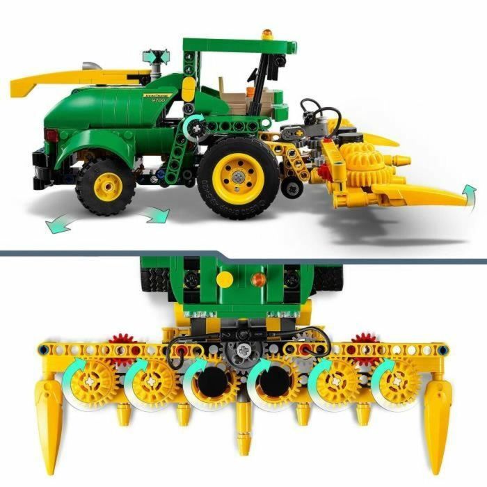 LEGO 42168 Technic John Deere 9700 Cosechadora Perforadora, Tractor Agrícola de Juguete, Regalo para Niños a Partir de 9 Años 4