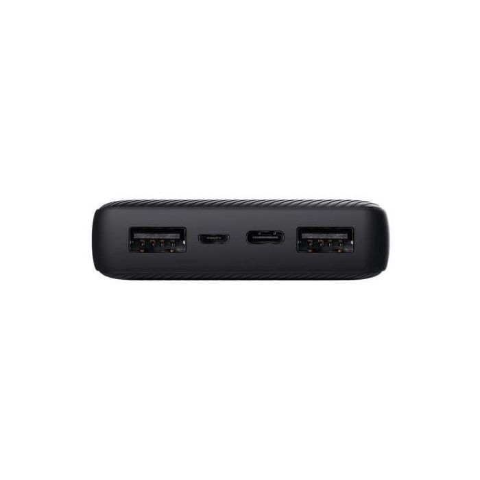 Trust 24677 Powerbank Primo 15000mAh 15W ECO | Batería Externa Compacta Negra con 2 USB-A y 1 USB-C para Teléfonos/Tabletas 2