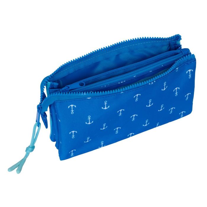 Bolso Escolar Portatodo Safta Triple Donald Duck 30x220x120 mm 2