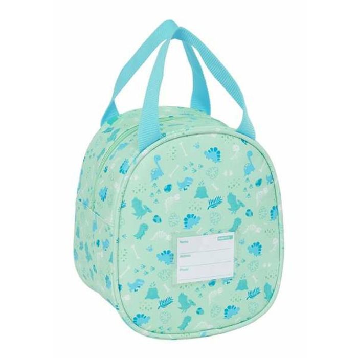 Neceser Infantil Safta Verde 19 x 22 x 14 cm Dinosaurio 3