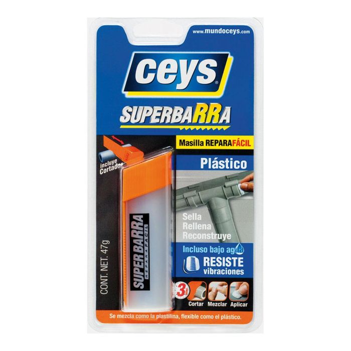 Ceys Super barra reparadora plastico 47 g 505031