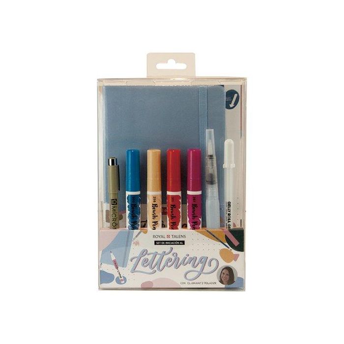 Set Lettering Sakura Iniciacion Azul