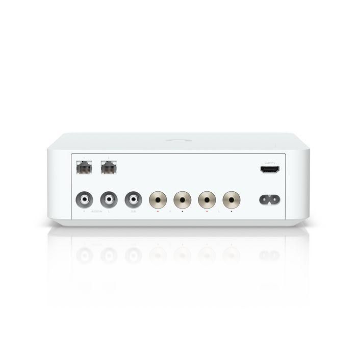 Ubiquiti PowerAmp Amplificador Audio Estéreo Clase D 260W RMS (4 Ohmios) 0.05% THD LAN Gigabit Conectores Banana para Hogar Blanco 3