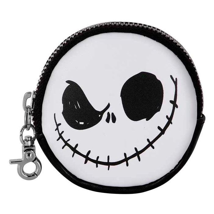 Disney Pesadilla Antes de Navidad Monedero Cookie Face Negro PVC y Poliéster 1 Disney Pesadilla Antes de Navidad Monedero Cookie Face Negro PVC y Poliéster 1