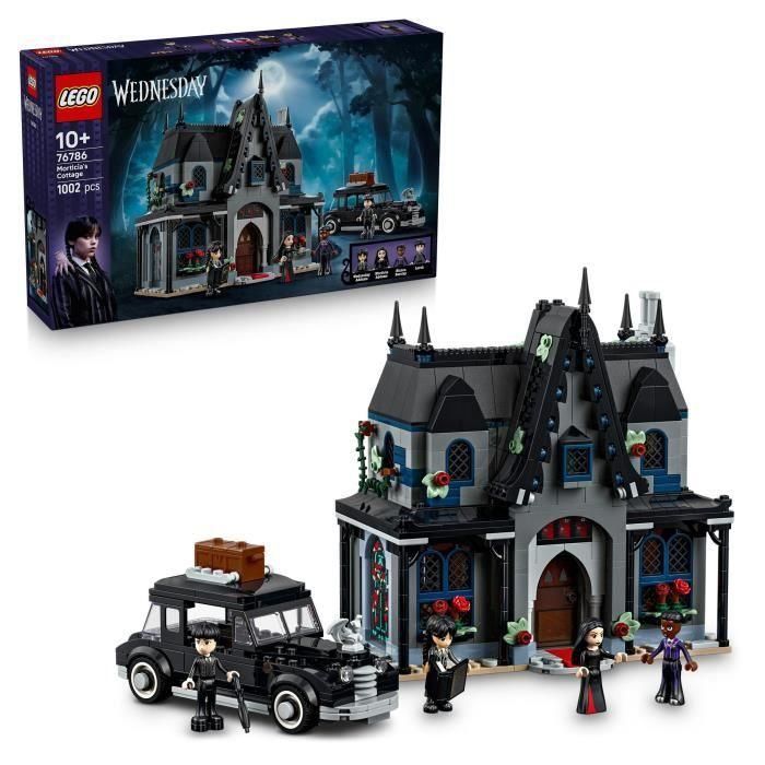LEGO 76786 Wednesday Morticia's Mansion - Set de Construcción de Minipersonajes para Niños y Adultos (+10 años) 0 LEGO 76786 Wednesday Morticia's Mansion - Set de Construcción de Minipersonajes para Niños y Adultos (+10 años) 0