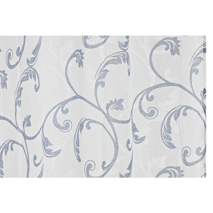 Cortina Alpino DKD Home Decor Azul Blanco 270 x 140 cm (2 Unidades) 3