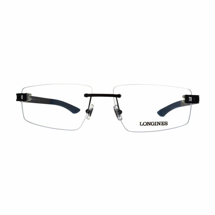 Montura de Gafas Hombre Longines LG5007-H-56002 Negro ø 56 mm 4 Montura de Gafas Hombre Longines LG5007-H-56002 Negro ø 56 mm 4