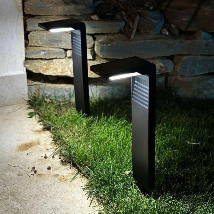 Lumisky LUM3666162002817 Juego de 2 Balizas Solares para Plantar OSTRY H41 cm LED Blanco Frío 2 Lumisky LUM3666162002817 Juego de 2 Balizas Solares para Plantar OSTRY H41 cm LED Blanco Frío 2