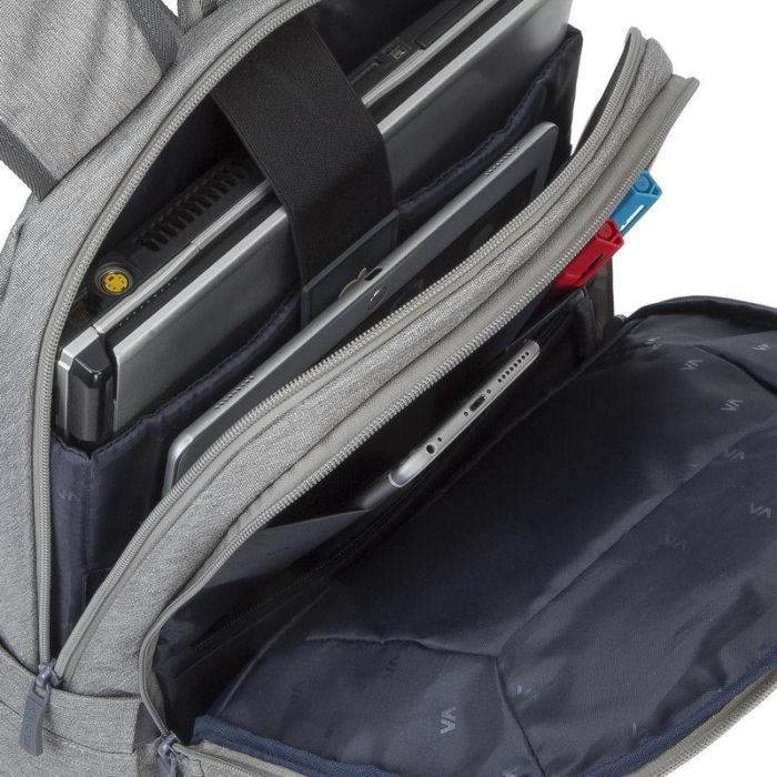 Maletín para Portátil Rivacase Suzuka Gris 7