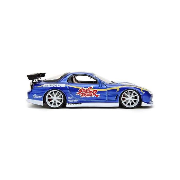 Coche street fighter ii chun-li 1993 mazda rx-7 escala 1:24. incluye figura 9 Coche street fighter ii chun-li 1993 mazda rx-7 escala 1:24. incluye figura 9