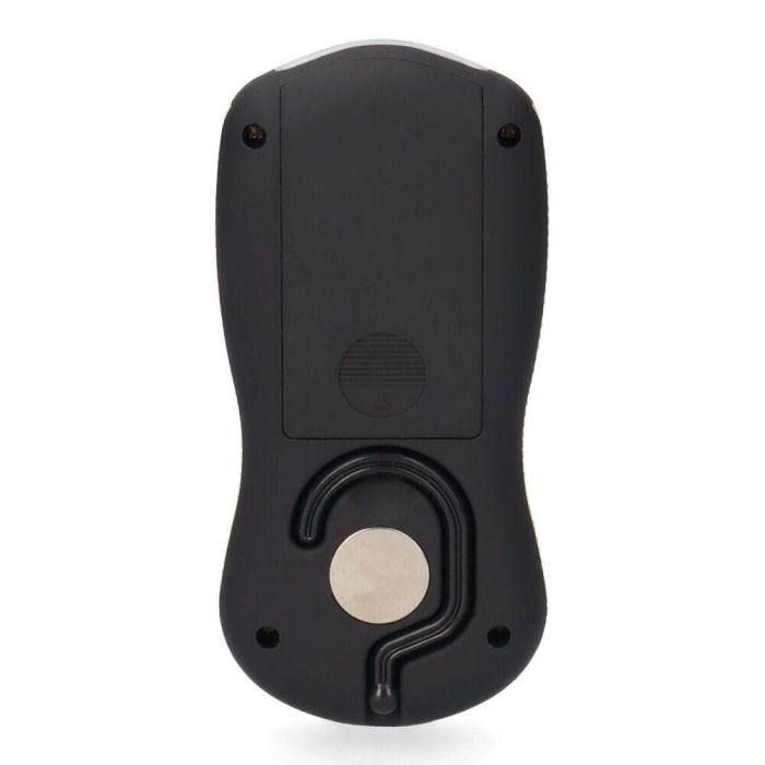 Edm Linterna led XL doble función con gancho + imán 230 lm, frontal + lateral, funciona con 3 x AAA (incluidas)