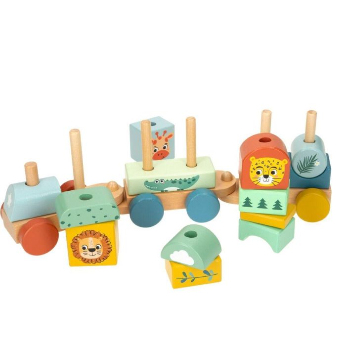 Tren Woomax 33 x 11 x 7 cm Animales (6 Unidades) 3 Tren Woomax 33 x 11 x 7 cm Animales (6 Unidades) 3