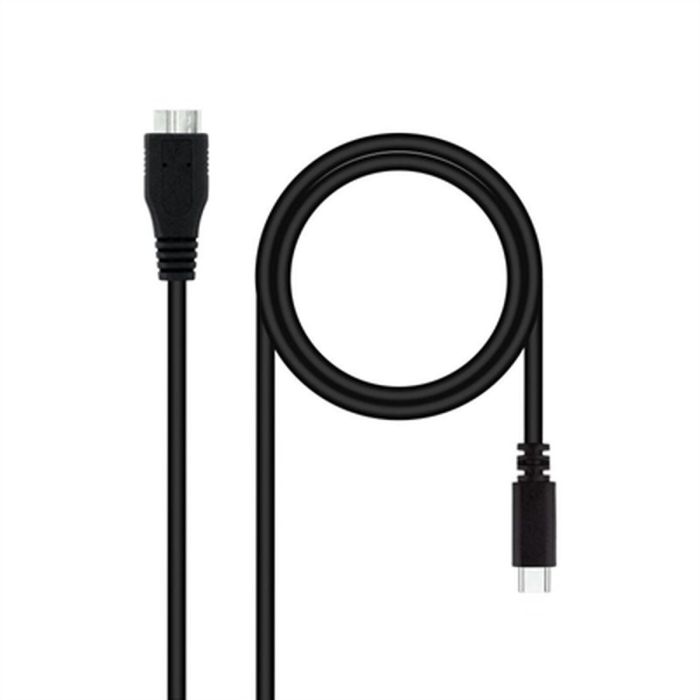 Cable USB a micro USB NANOCABLE 10.01.1201-BK 0 Cable USB a micro USB NANOCABLE 10.01.1201-BK 0