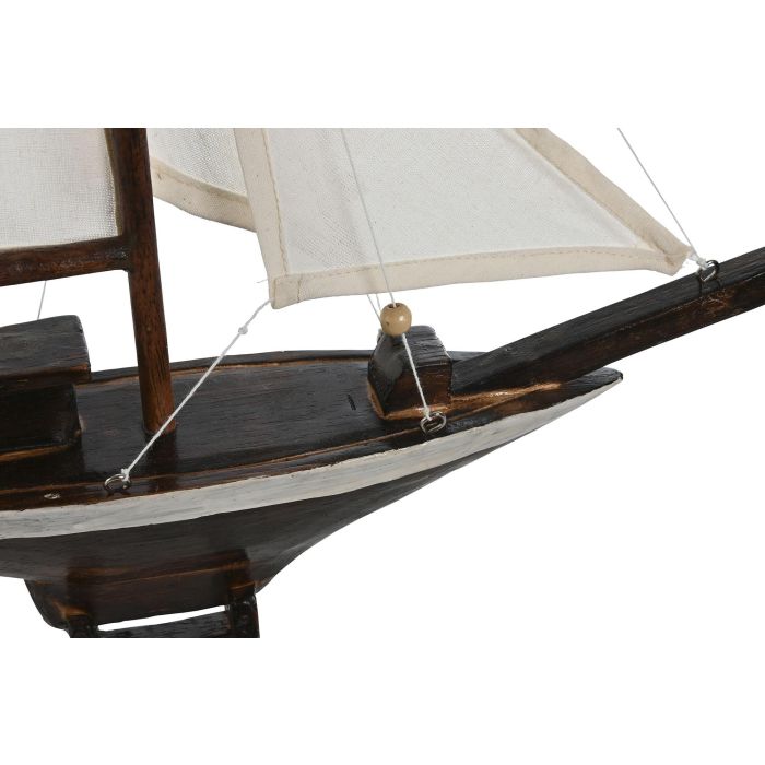 Barco Mediterraneo DKD Home Decor Crudo Marron 8 x 70 x 55 cm Set de 3 1 Barco Mediterraneo DKD Home Decor Crudo Marron 8 x 70 x 55 cm Set de 3 1