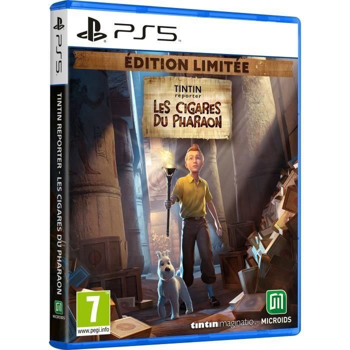Microids 3701529503764 Tintín Reportero: Los Cigarros del Faraón - Juego de PS5 - Edición Limitada Microids 3701529503764 Tintín Reportero: Los Cigarros del Faraón - Juego de PS5 - Edición Limitada