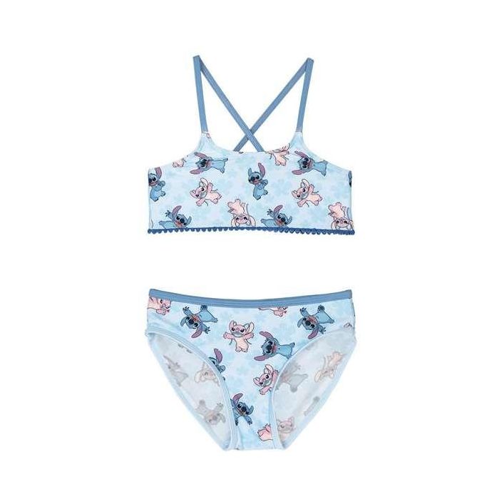 Bikini-Braga Para Niñas Stitch Azul 8 Años Bikini-Braga Para Niñas Stitch Azul 8 Años