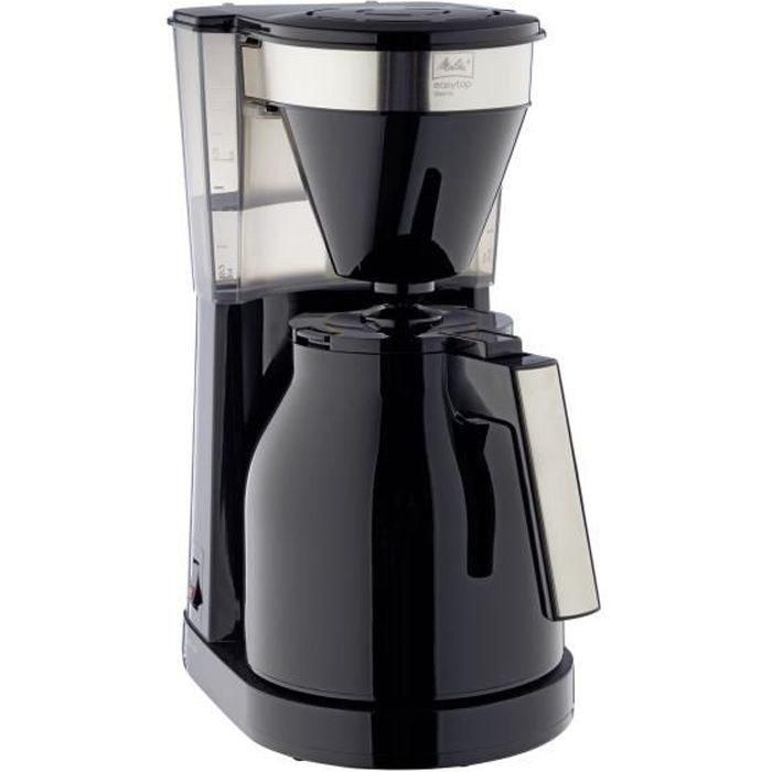 MELITTA Easy Top Therm II 1023-08 - Cafetera con filtro 1L - 1050 W - Negro MELITTA Easy Top Therm II 1023-08 - Cafetera con filtro 1L - 1050 W - Negro
