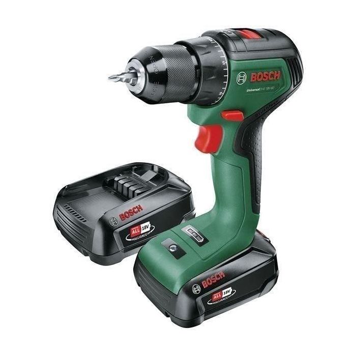Taladro atornillador universal 18V-60 (2x 2,0 Ah) + taladro atornillador AL 18V-20 Taladro atornillador universal 18V-60 (2x 2,0 Ah) + taladro atornillador AL 18V-20
