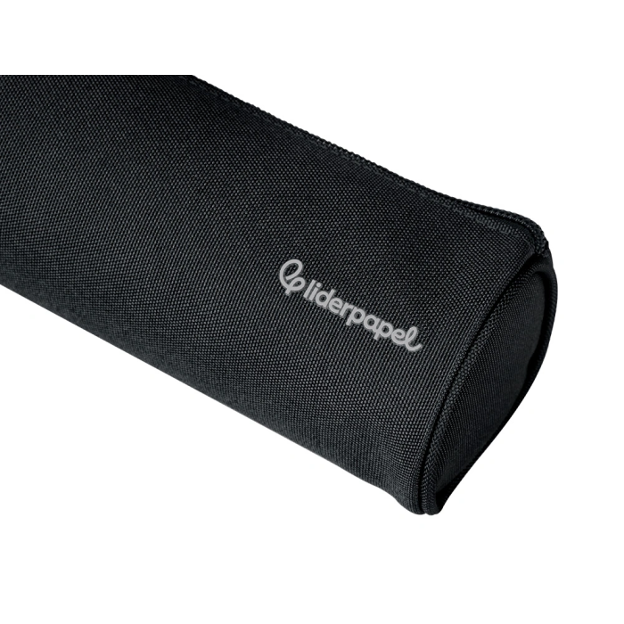 Liderpapel Estuche Portatodo Classic Cilíndrico Ancho 210x70mm Negro 5