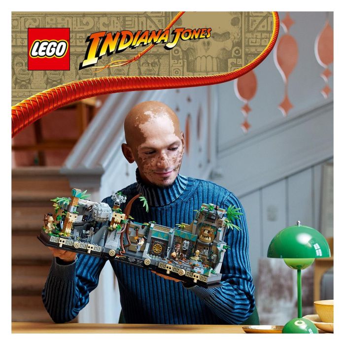 LEGO Indiana Jones 77015 Templo del Ídolo Dorado - Set de Construcción de 1545 Piezas para Adultos 18+
