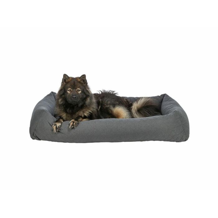 Cama para Perro Trixie Gris oscuro 80 × 60 cm 2 Cama para Perro Trixie Gris oscuro 80 × 60 cm 2