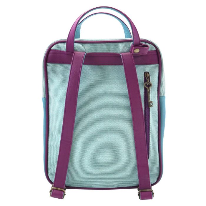 Mochila Gorjuss Curiosity Gris Verde (27 x 10 x 37 cm) 1 Mochila Gorjuss Curiosity Gris Verde (27 x 10 x 37 cm) 1