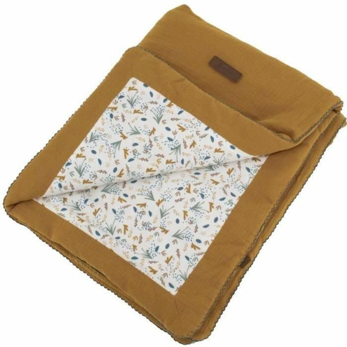 Domiva DOM3700948337776 Manta Doble Cara AU FIL DE L'EAU 75 x 100 cm Caramelo