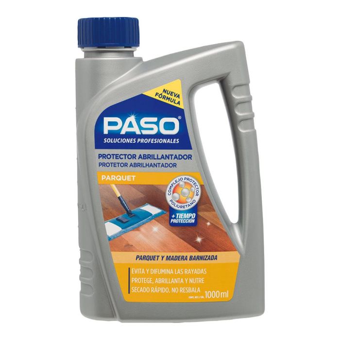 Paso Protector abrillantador parquet 1l 700312 Paso Protector abrillantador parquet 1l 700312