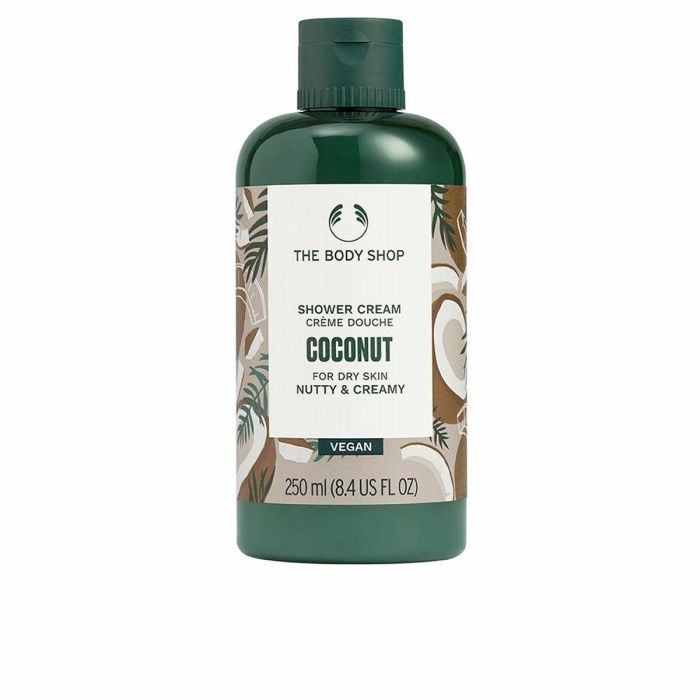 The Body Shop COCONUT shower cream - Gel de baño cremoso con aroma a coco, 250 ml The Body Shop COCONUT shower cream - Gel de baño cremoso con aroma a coco, 250 ml