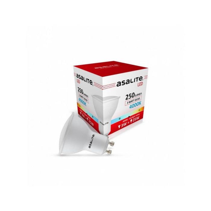 Bombilla LED Asalite GU10 3W 250Lm 3000K IP20 [ASAL-0049] 4