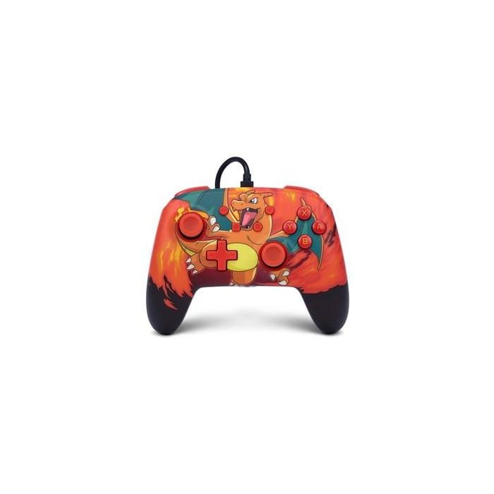 Power A Mando con Cable Nintendo Switch NSGP0040-02 Charizard Vortex, Diseño Mejorado y Botones Asignables, Compatible con Switch y Switch OLED 0 Power A Mando con Cable Nintendo Switch NSGP0040-02 Charizard Vortex, Diseño Mejorado y Botones Asignables, Compatible con Switch y Switch OLED 0