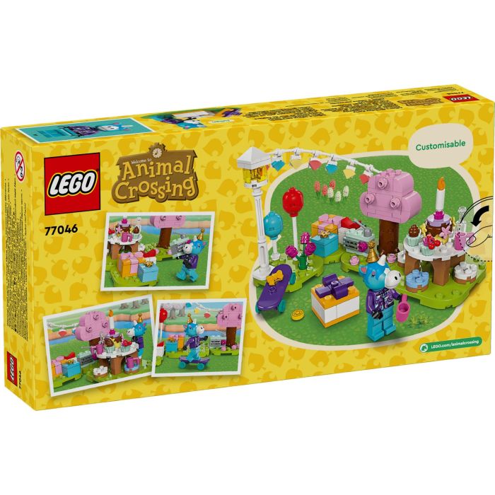 LEGO 77046 Animal Crossing Fiesta de Cumpleaños de Azulino - Juguete Construible con Accesorios para Niños +6 Años 10