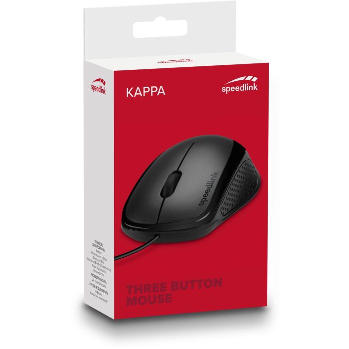 Speedlink Maus KAPPA. USB. schwarz retail 1