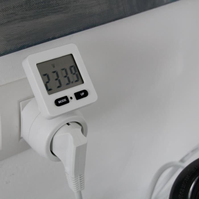 Chacon 54351 Medidor de Consumo de Energía Eléctrica con Criba Giratoria Modelo FR 2