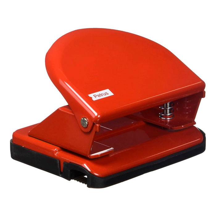 Taladrador Petrus Rojo Capacidad 20 Hojas Cuerpo Metálico 1