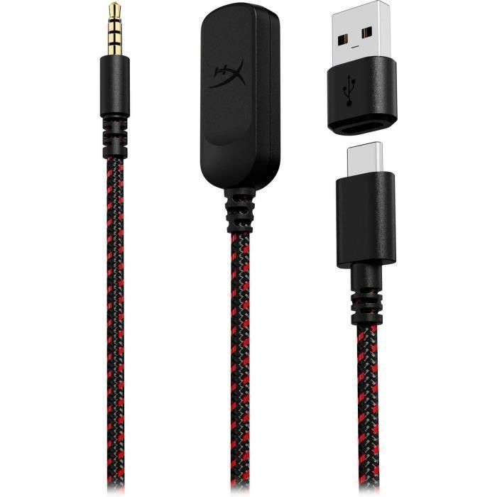 Auriculares para juegos con cable - HyperX Cloud III - para PC y consola - Negro/Rojo 3 Auriculares para juegos con cable - HyperX Cloud III - para PC y consola - Negro/Rojo 3