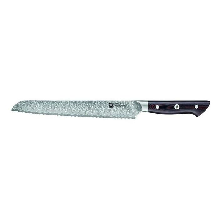 Zwilling 30576-231-0. Cuchillo de Pan TANREI de Acero, Hoja de 23 cm, para Cocina y Hostelería
