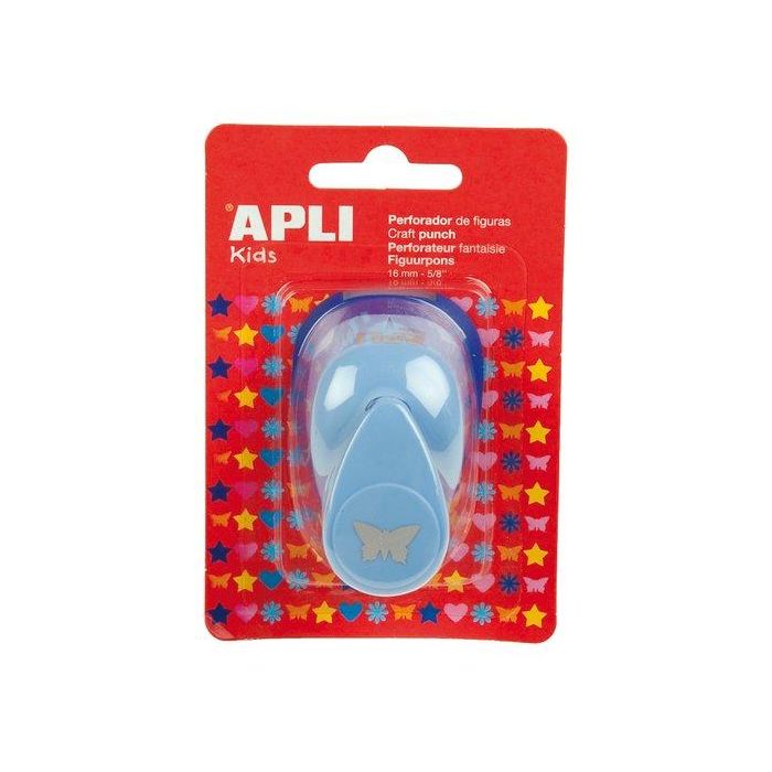 Taladro Fantasia Apli 16 Mm Mariposa Azul