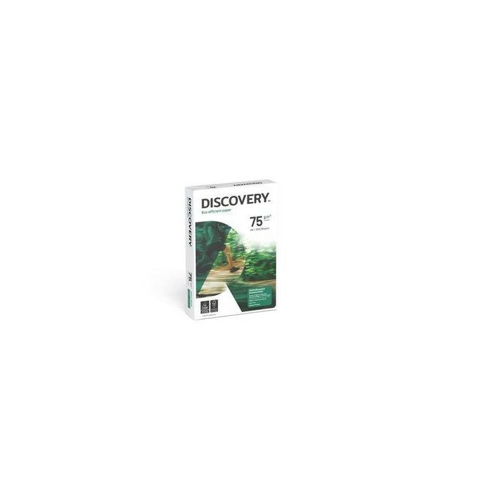 Papel A4 Discovery 75G 500H (Set de 5)