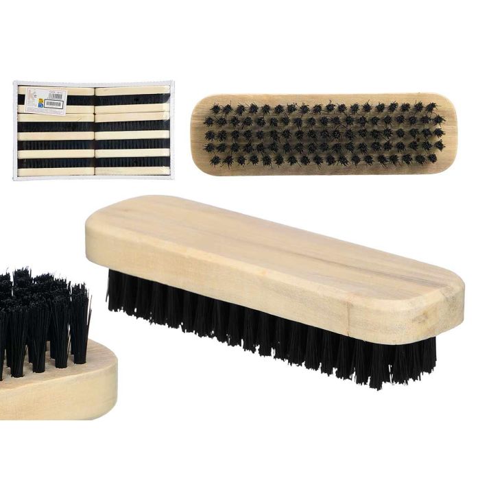 Arte Regal Cepillo para Calzado de Madera y Plástico, 12x3.5x15 cm (48 Unidades) Arte Regal Cepillo para Calzado de Madera y Plástico, 12x3.5x15 cm (48 Unidades)