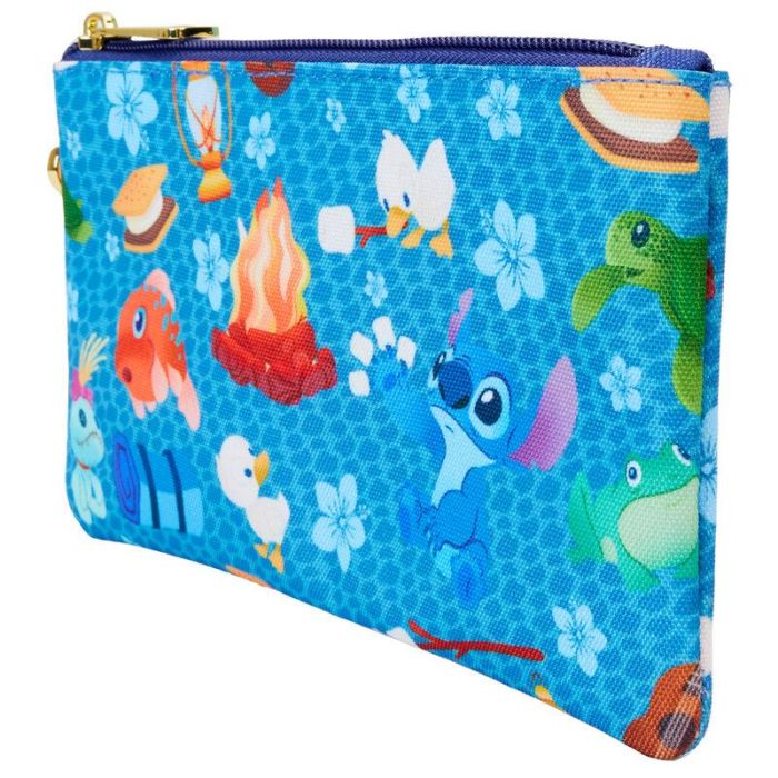 Cartera nylon Camping Cuties Stitch Disney Loungefly 1