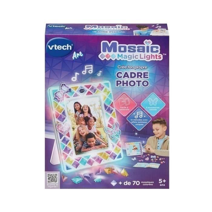 VTech VTE3417765851056 Luces Mágicas de Mosaico Marco de Fotos Multicolor 1 VTech VTE3417765851056 Luces Mágicas de Mosaico Marco de Fotos Multicolor 1