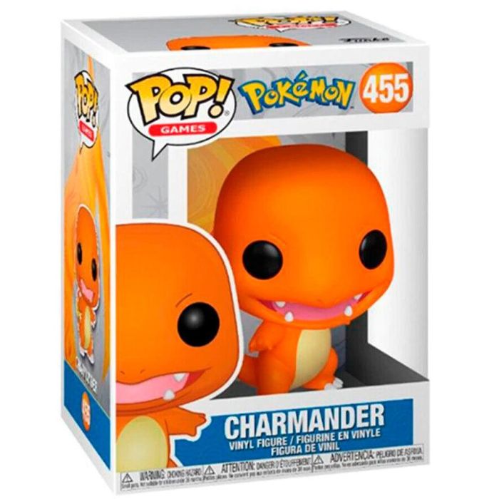 Funko POP! Pokémon Charmander Figura de Vinilo de 9cm en Caja con Ventana