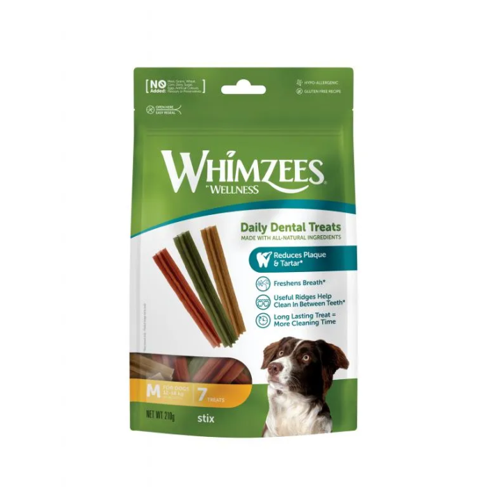 Whimzees Bag Stix M Week 7 Unidades